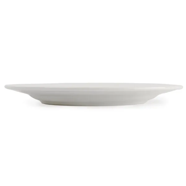 Olympia Linear Wide Rimmed Plates 310mm