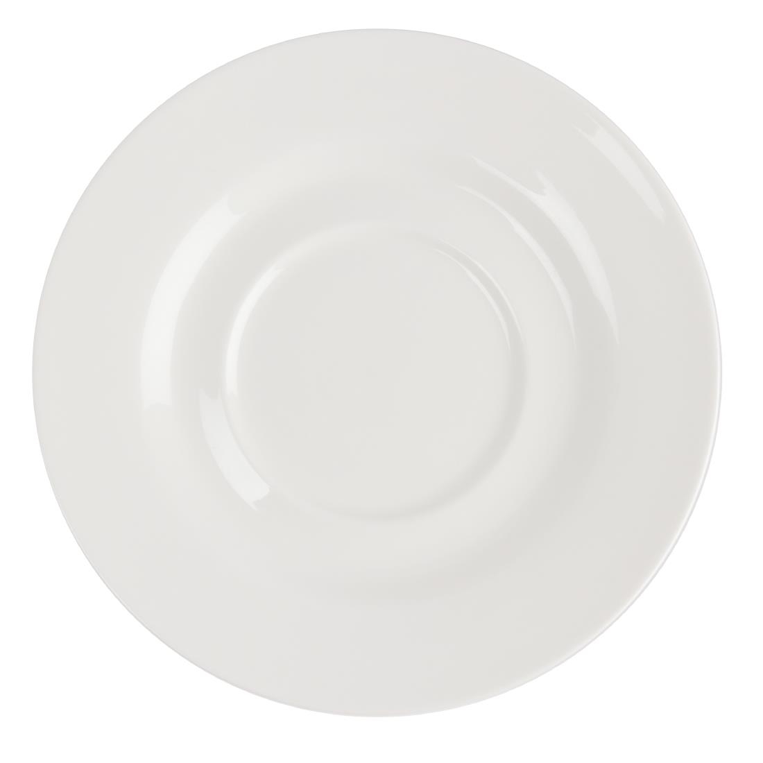 Lumina Fine China Round Saucers 156mm