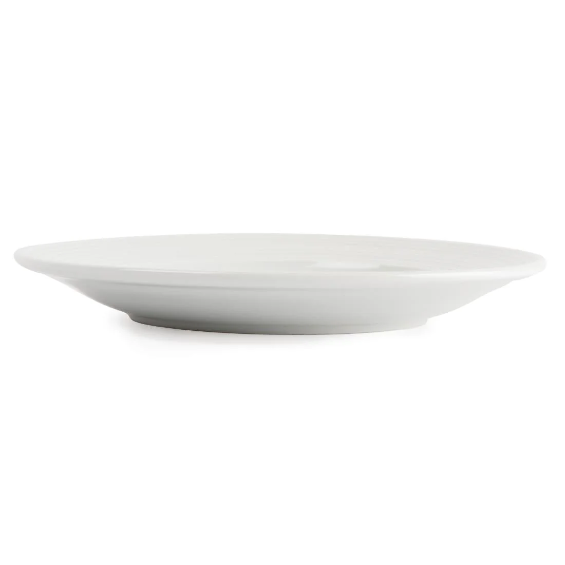 Olympia Linear Wide Rimmed Plates 150mm - Image 3