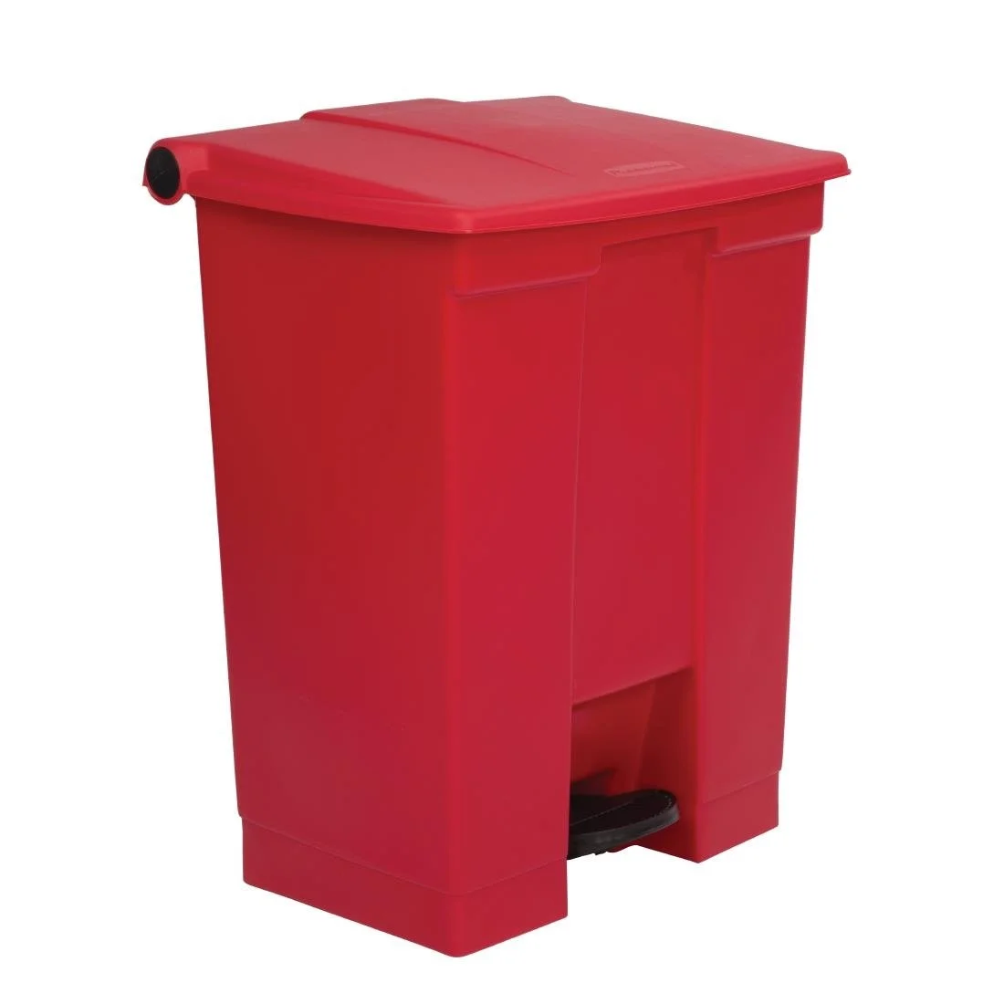 Rubbermaid Step-On Pedal Bin Red 68Ltr