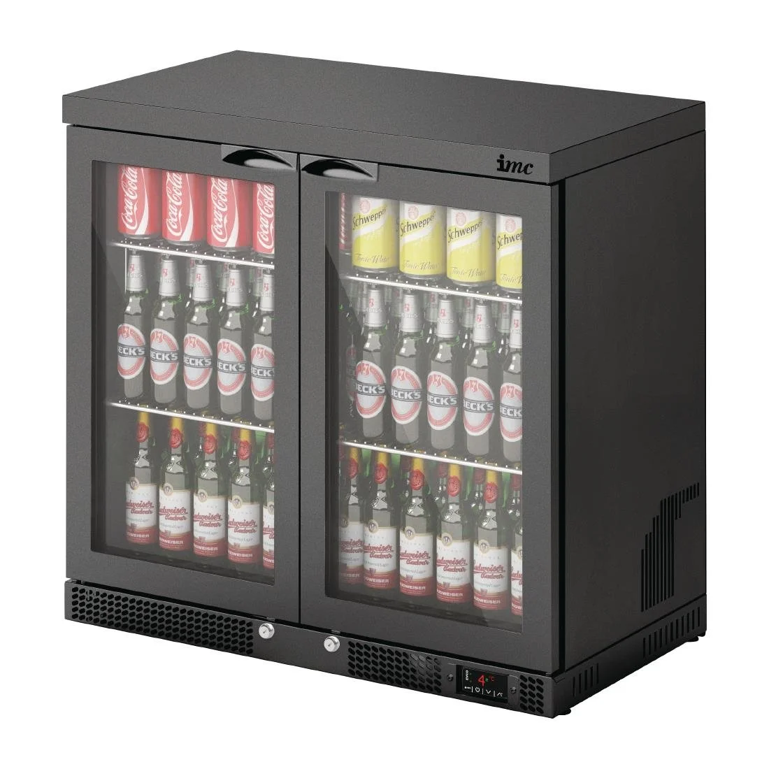 IMC Mistral M90 Double Door Bottle Cooler 214Ltr F77/250/B - Image 3