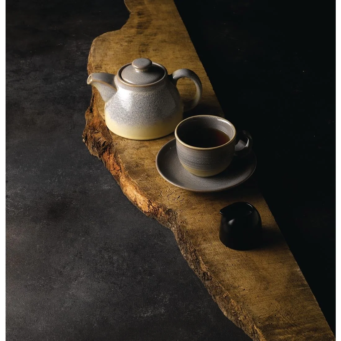 Dudson Evo Granite Teacups 227ml (6 Pack) - Image 2