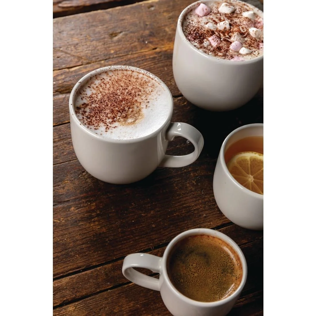 Steelite Taste City Mugs White 285ml (12 Pack) - Image 3
