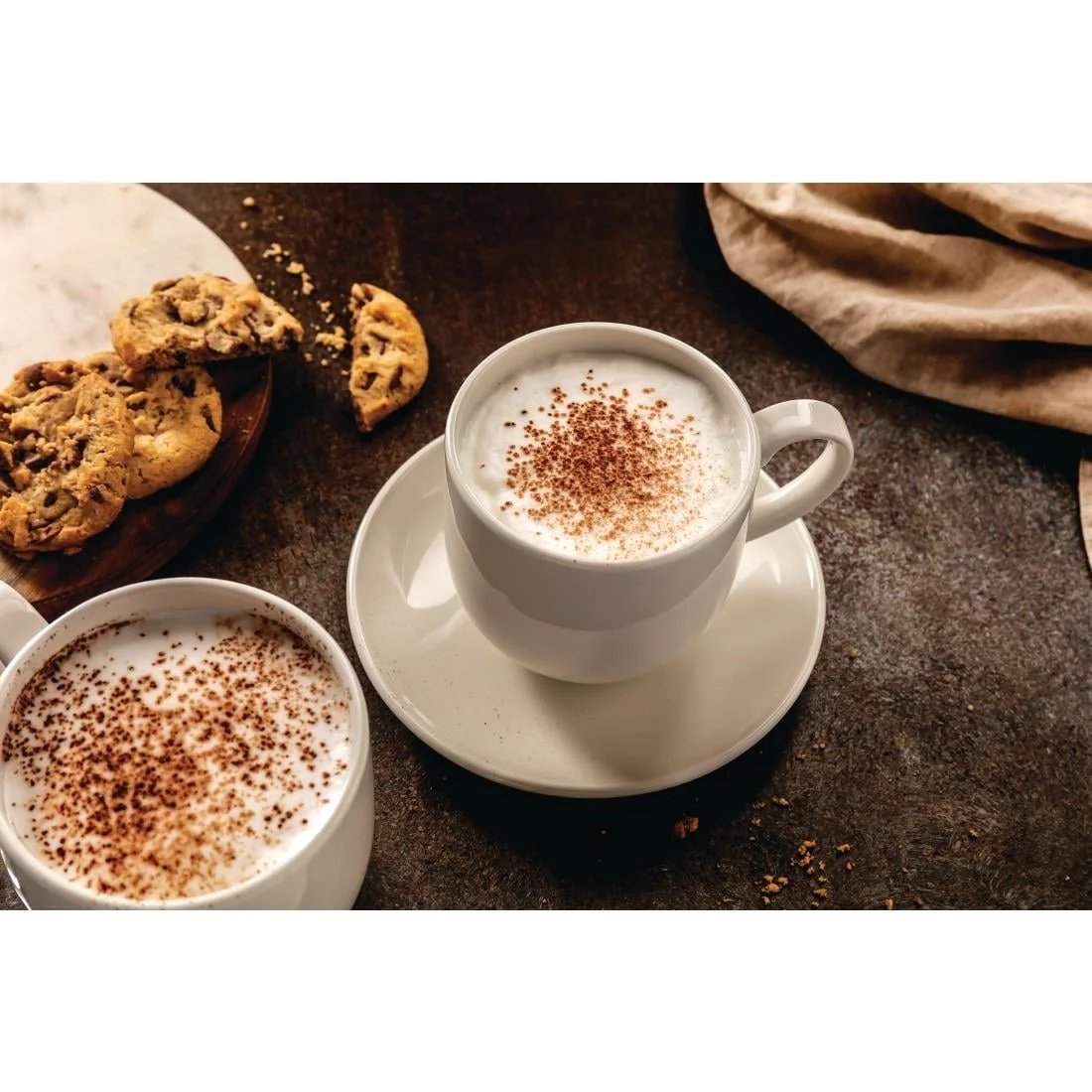 Steelite Taste City Mugs White 285ml (12 Pack) - Image 5
