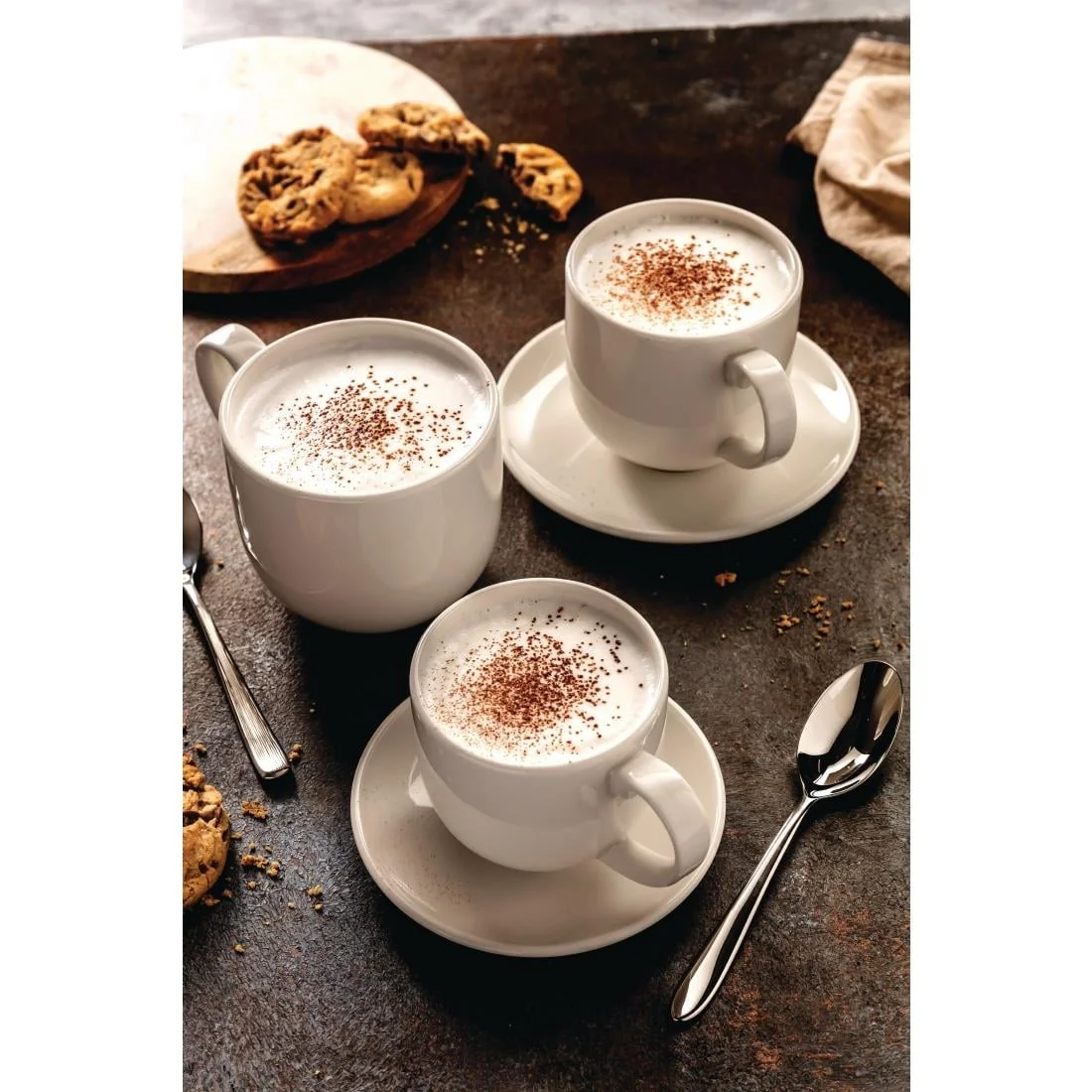 Steelite Taste City Mugs White 285ml (12 Pack) - Image 6