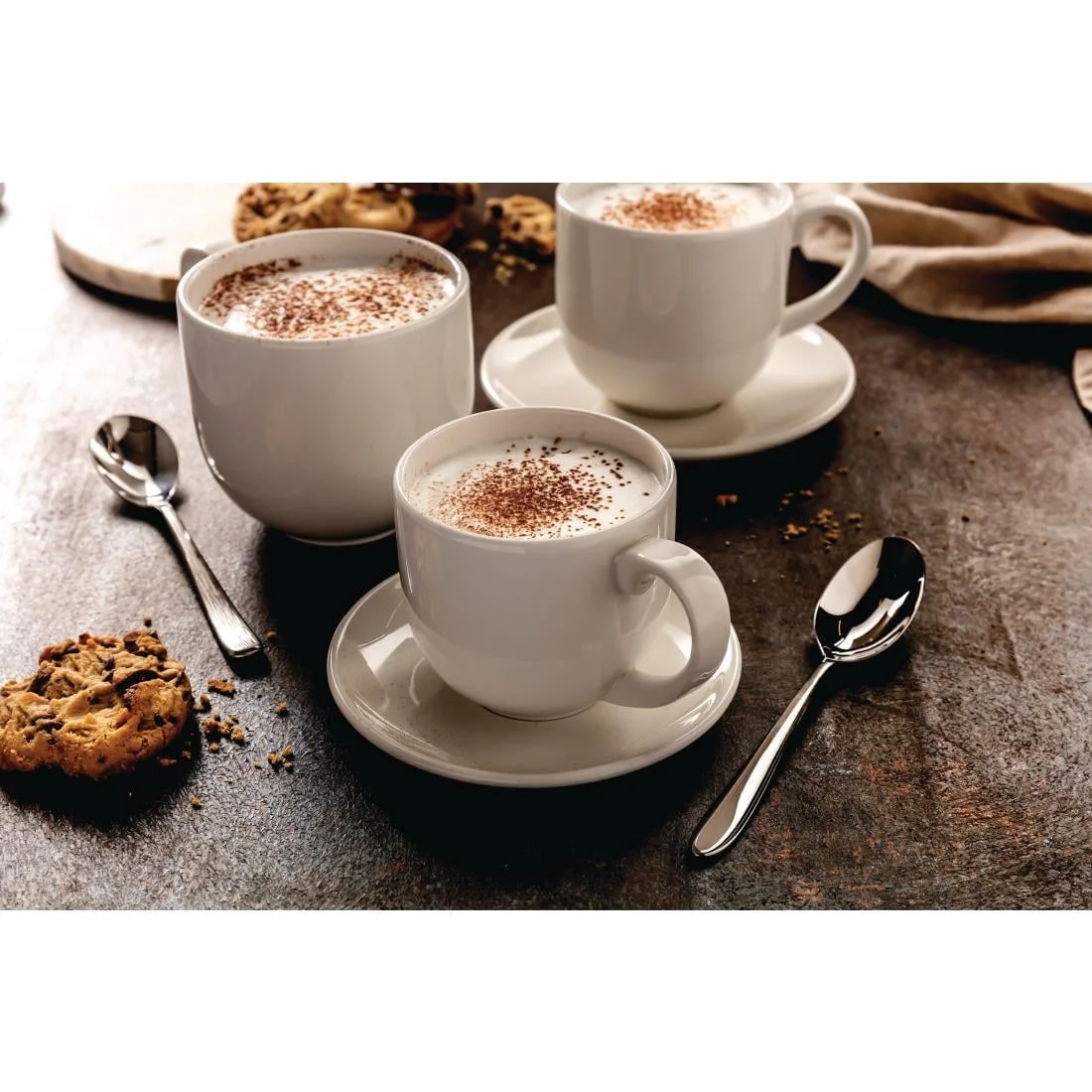 Steelite Taste City Mugs White 285ml (12 Pack) - Image 7