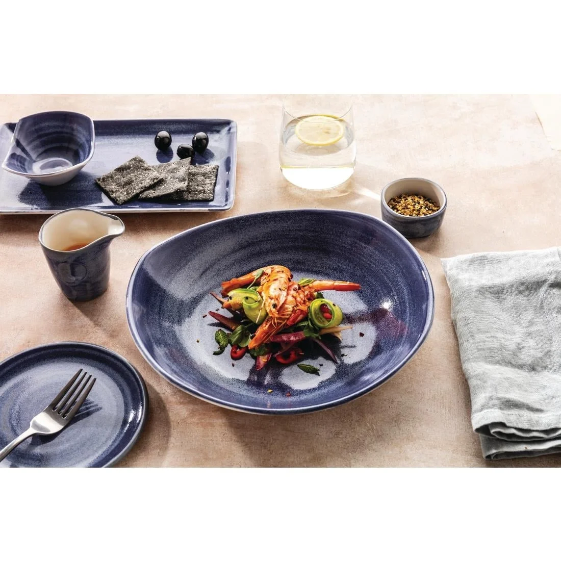 Steelite Revolution Bluestone Dipping Bowls 65mm (12 Pack) - Image 2