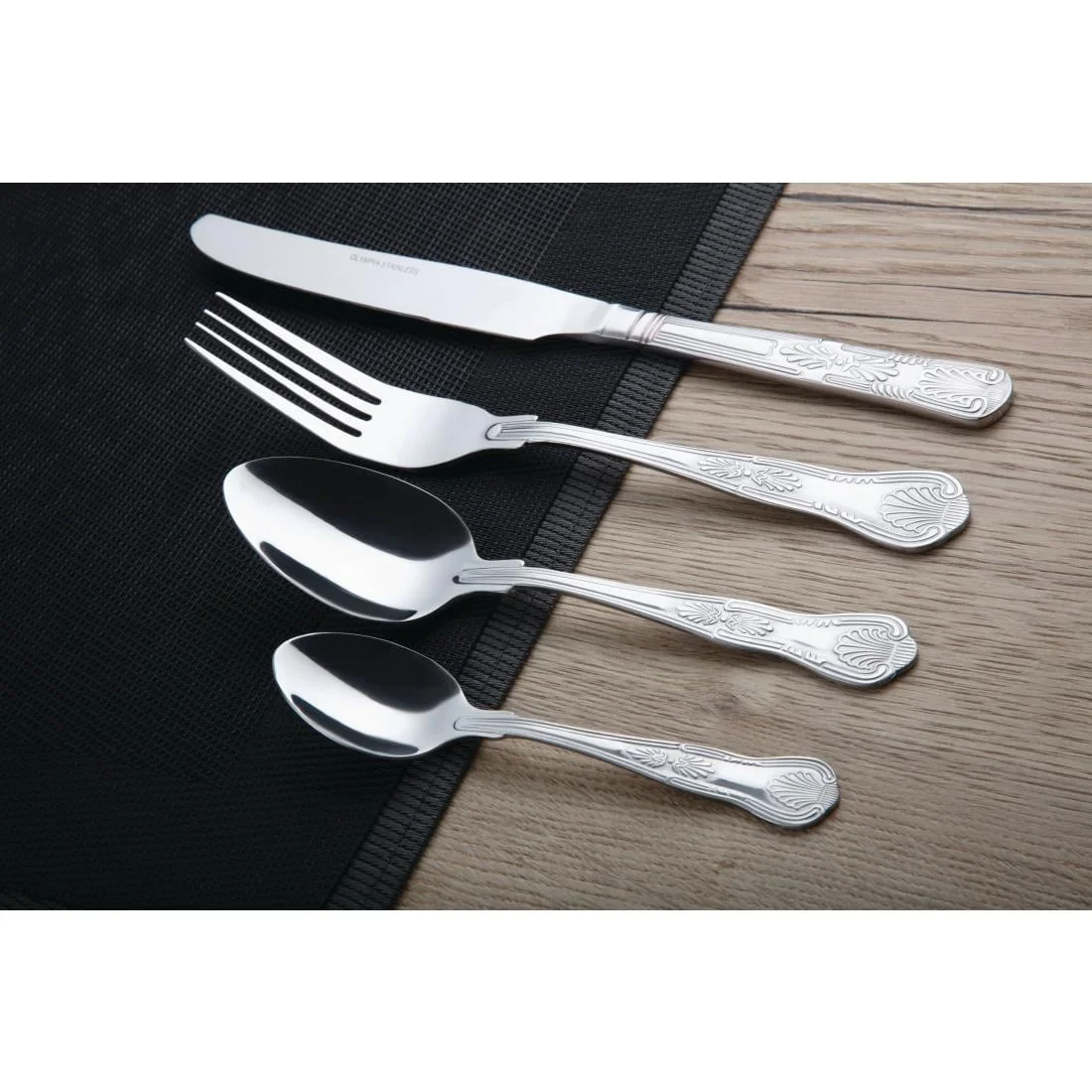 Special Offer Olympia 48 Piece Kings Cutlery Set - Image 3