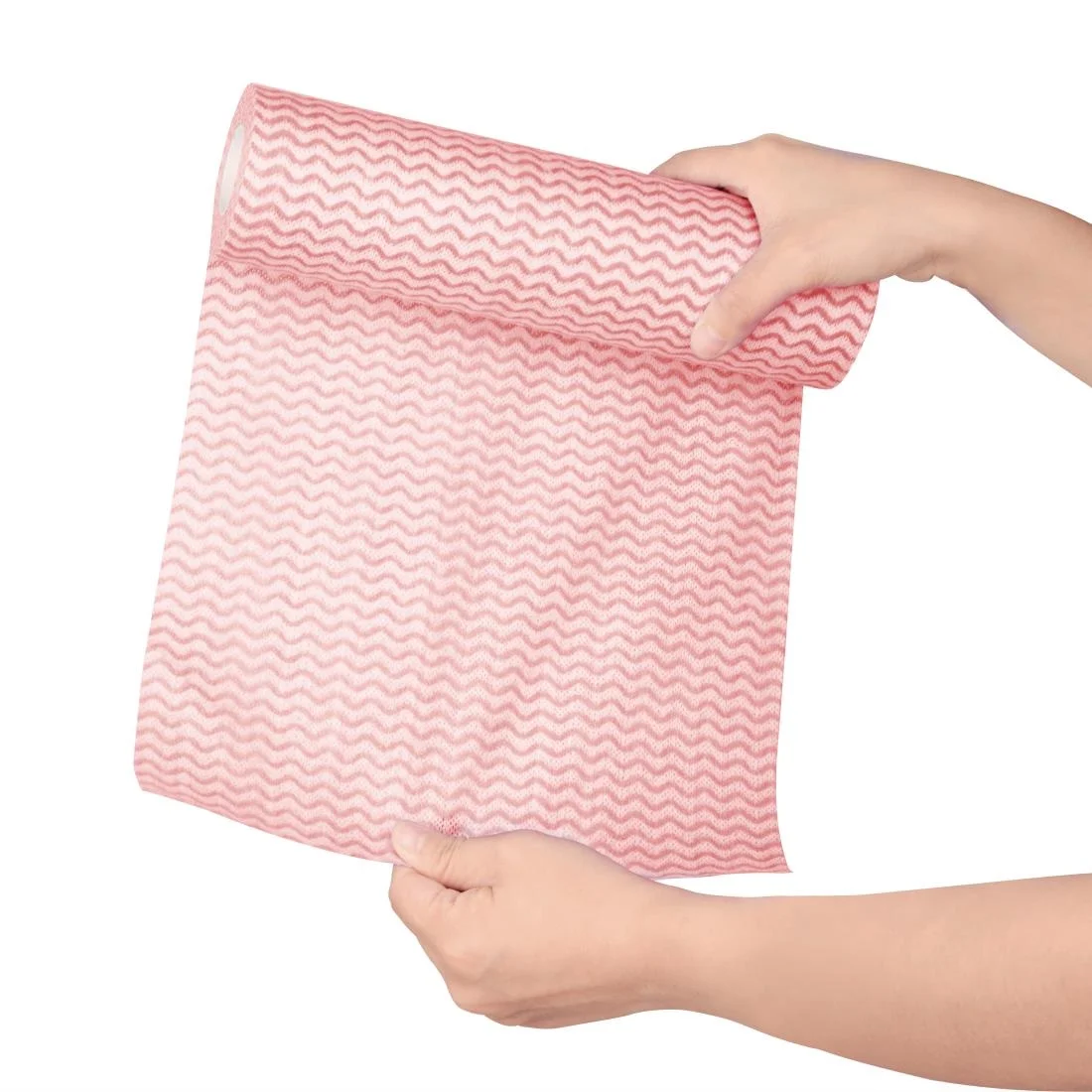 Jantex Non Woven Cloths Red (Roll of 100) - Image 3