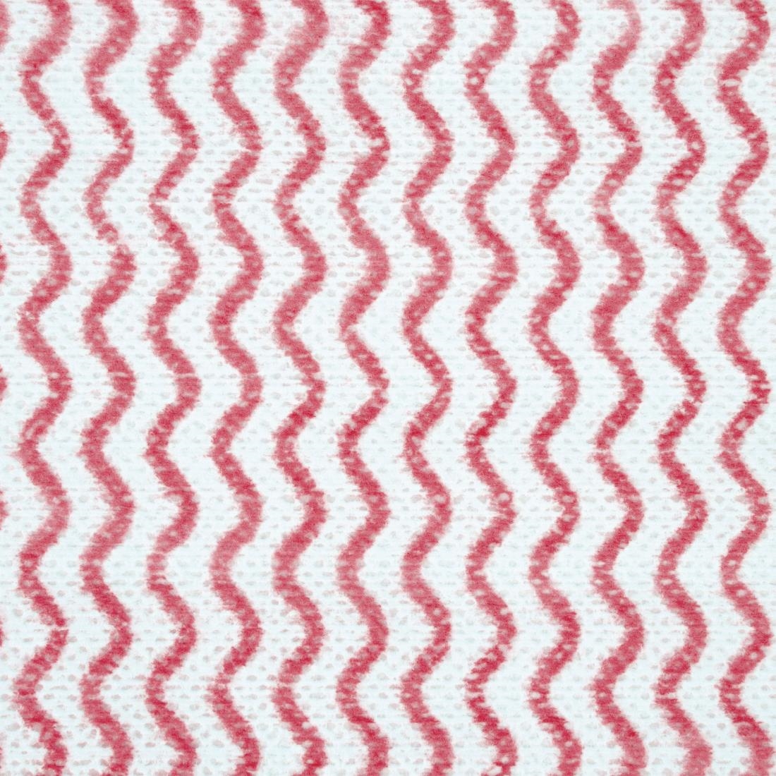 Jantex Non Woven Cloths Red (Roll of 100)