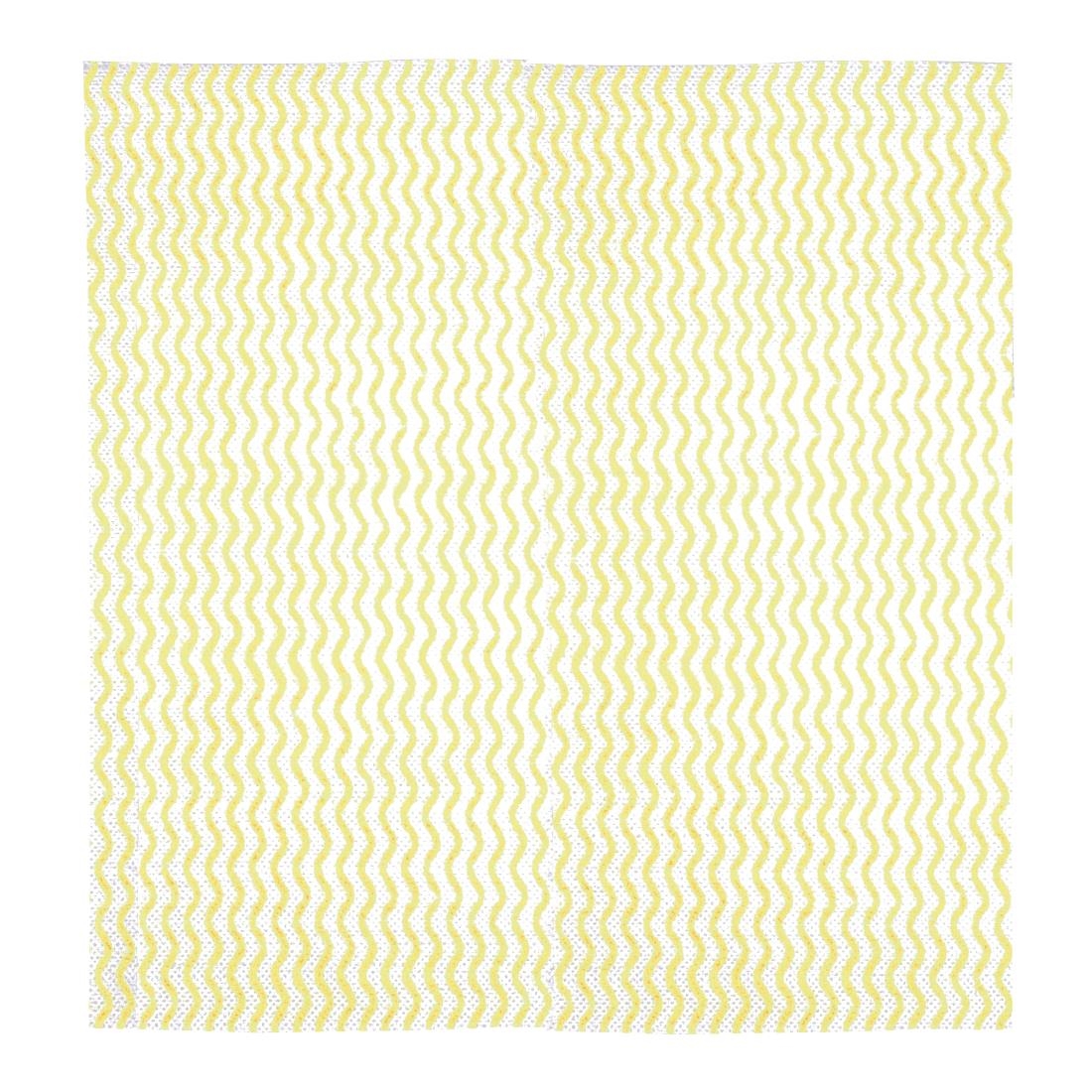 Jantex Non Woven Cloths Yellow (Roll of 100)