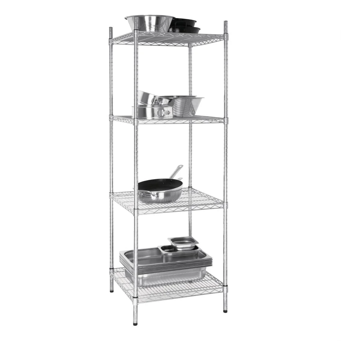 Vogue 4 Tier Wire Tower Unit 610x610mm - Image 2