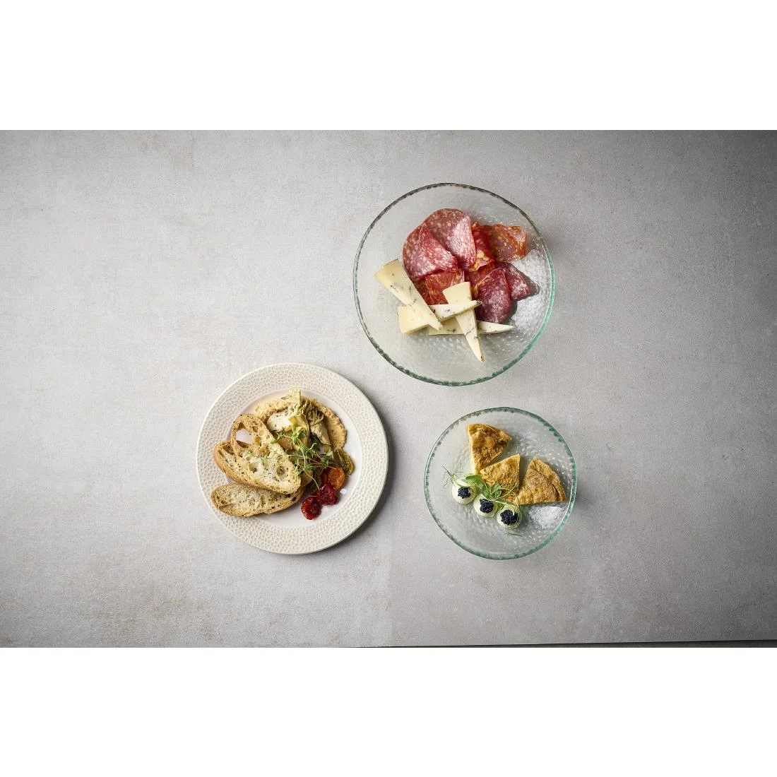 Churchill Isla Glasses Clear Organic Glasses Plates 225mm (6 Pack) - Image 4