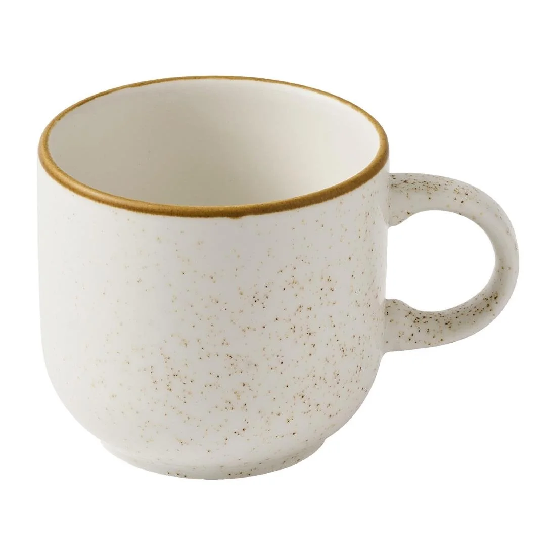 Churchill Stonecast Bubble Mugs Barley White 280ml (12 Pack)