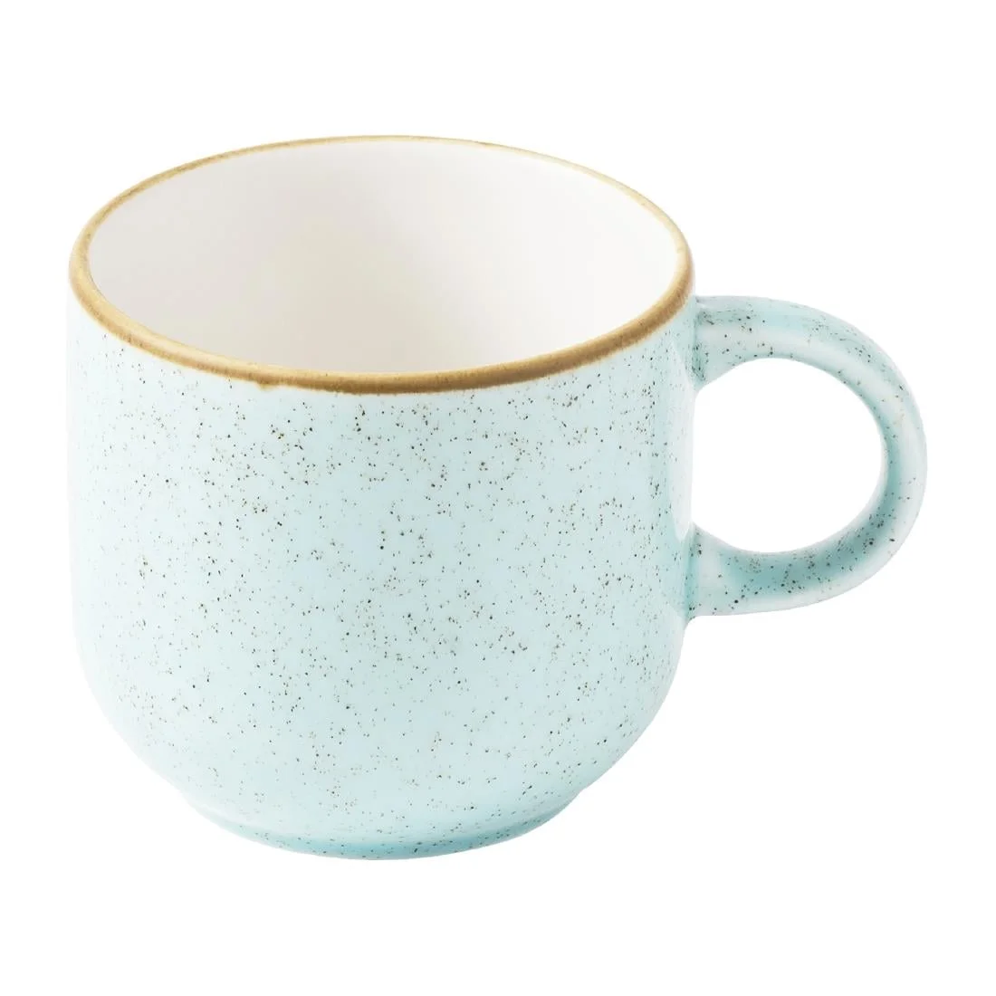 Churchill Stonecast Bubble Mugs Duck Egg Blue 227ml (12 Pack)