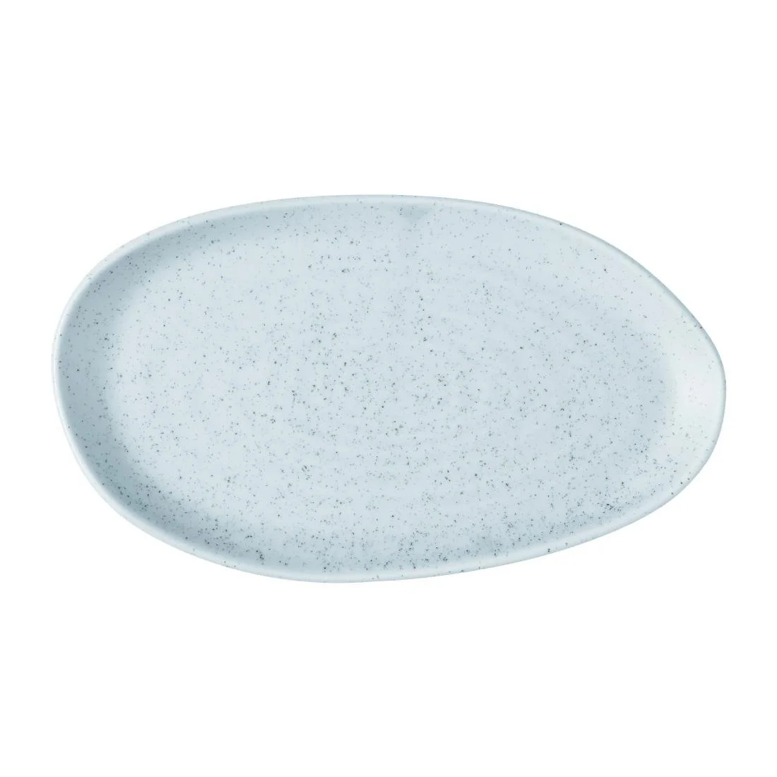 Churchill Stonecast Natural Organic Platters Duck Egg Blue 260x150mm (6 Pack)