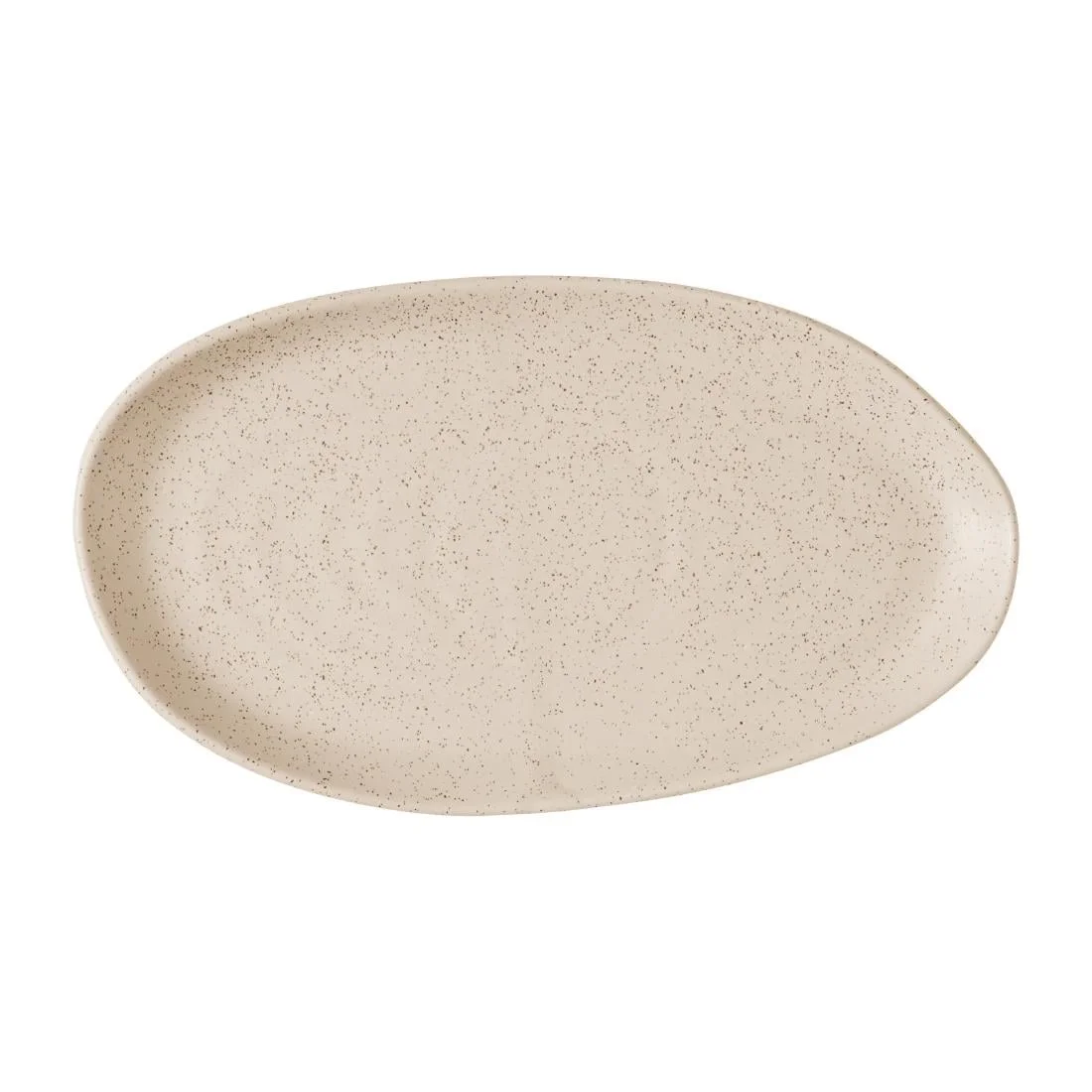 Churchill Stonecast Natural Organic Platters Nutmeg Cream 260x150mm (6 Pack)