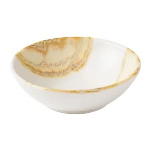Churchill Tide Shallow Bowls Gold 130mm (12 Pack)