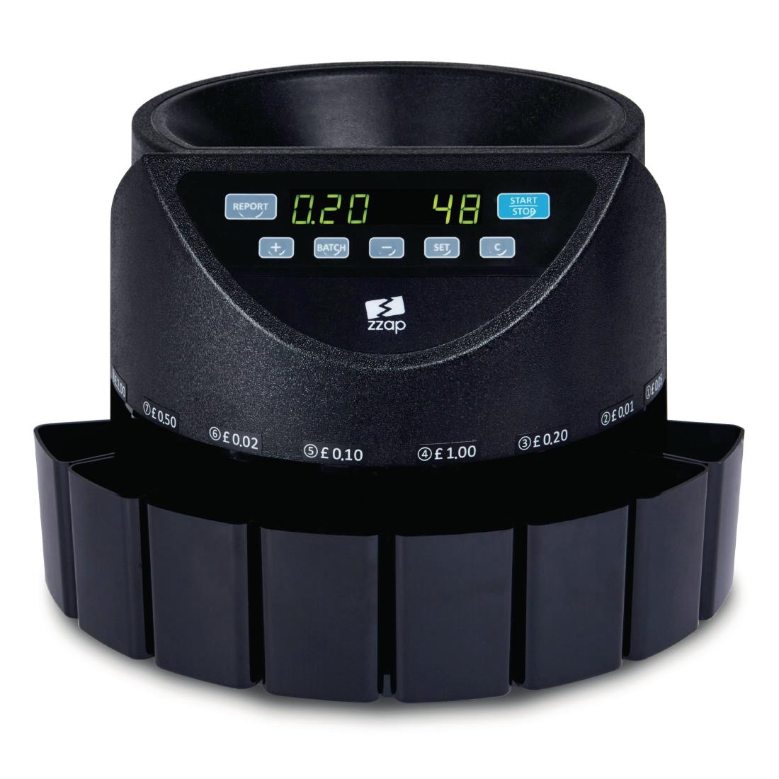 ZZap CS20 GBP Coin Counter & Sorter 220 coins/min GBP