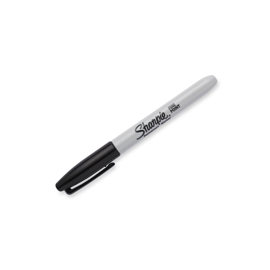 Sharpie Fine Permanent Marker Black 12 Pack