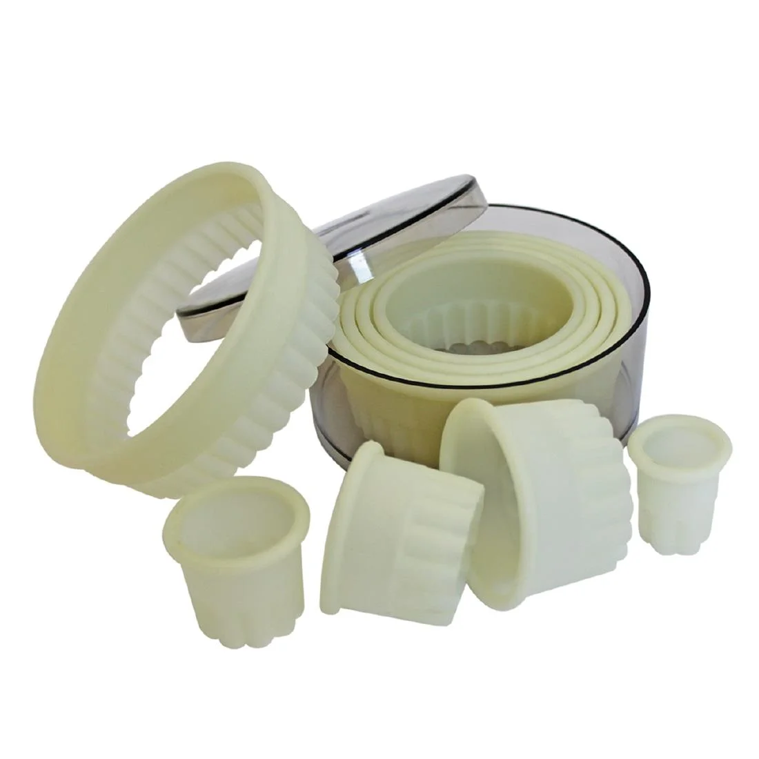 Schneider Serrated Round Pastry Cutters Set of 9 - Image 2