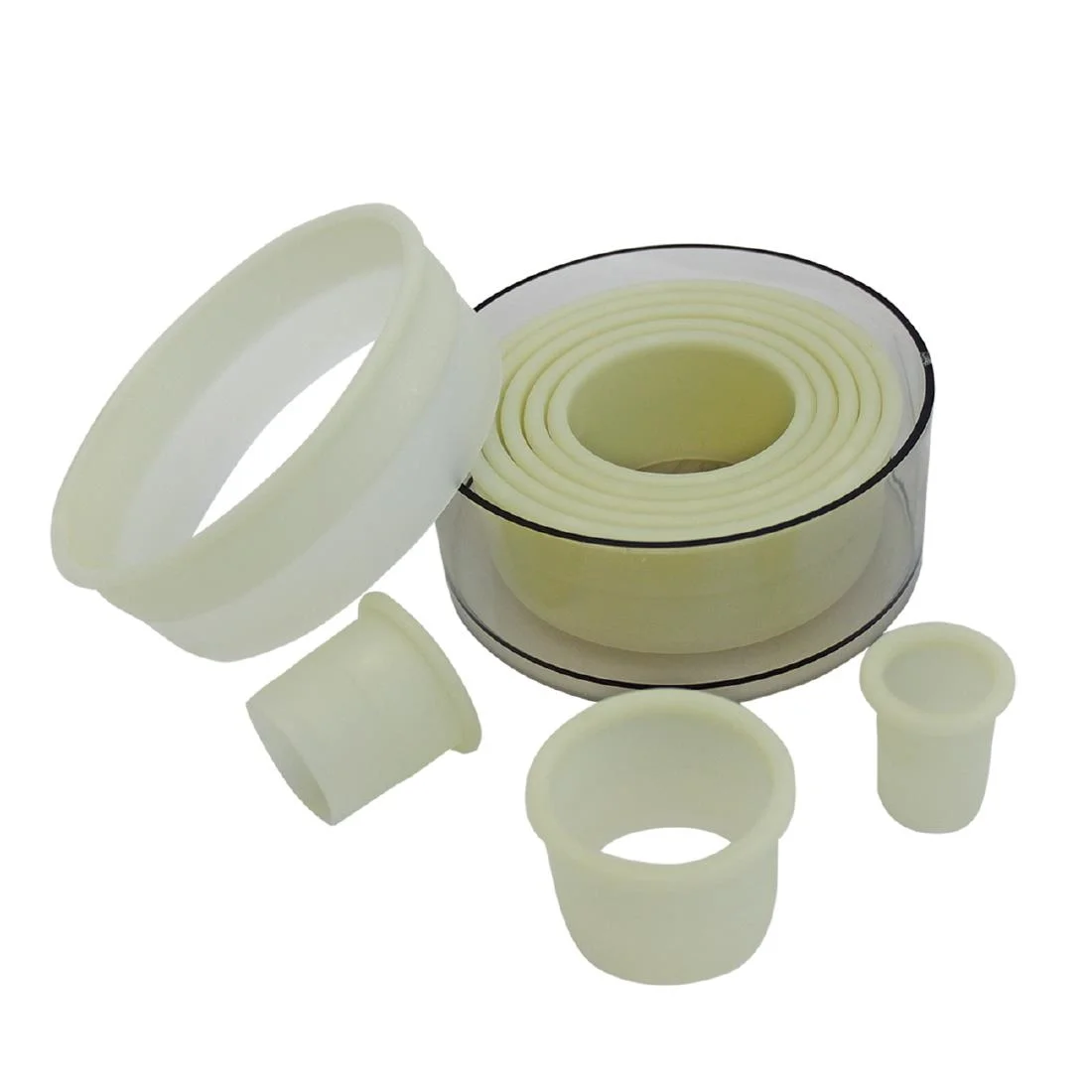 Schneider Plain Round Pastry Cutters Set of 9 - Image 2