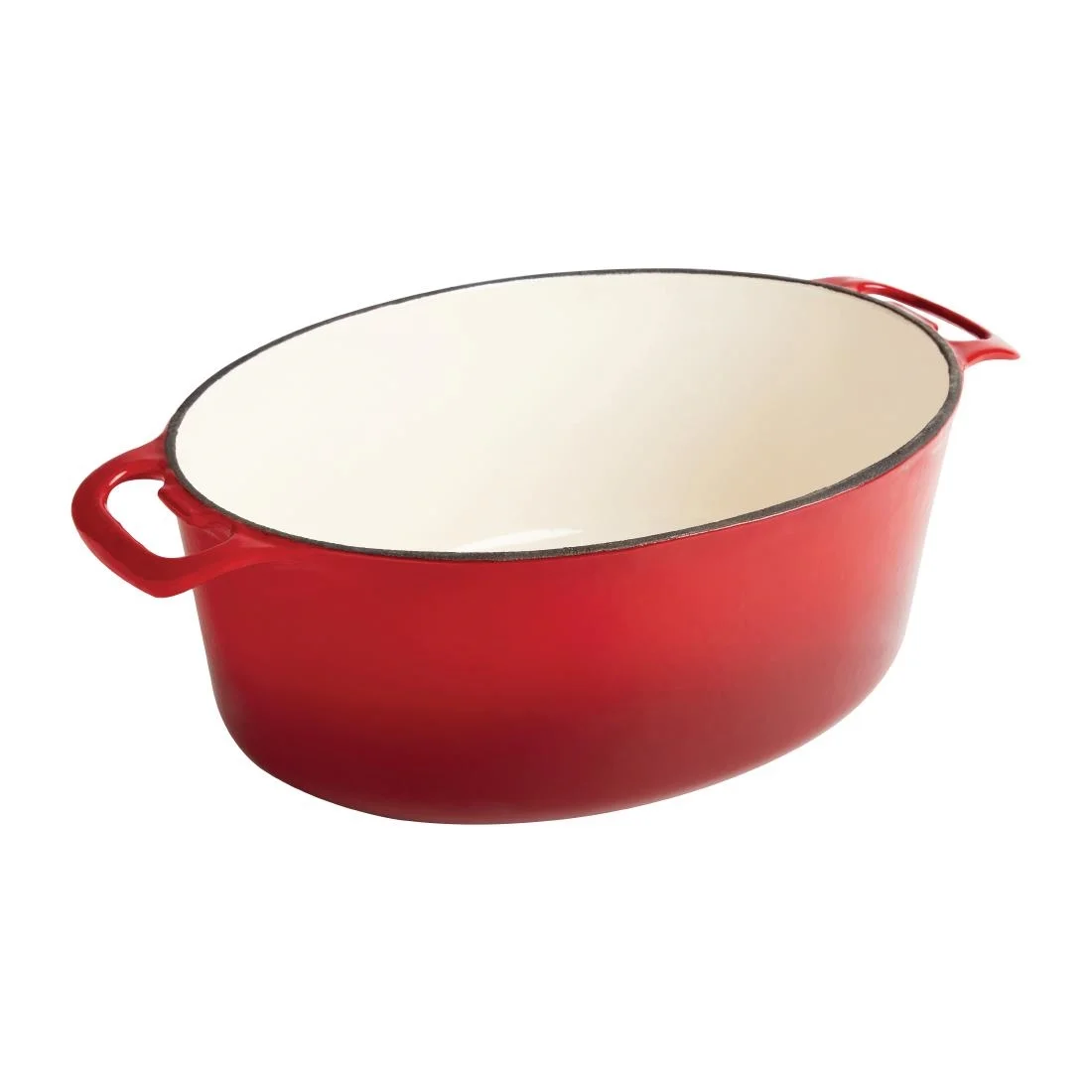 Vogue Red Oval Casserole Dish 5Ltr - Image 2