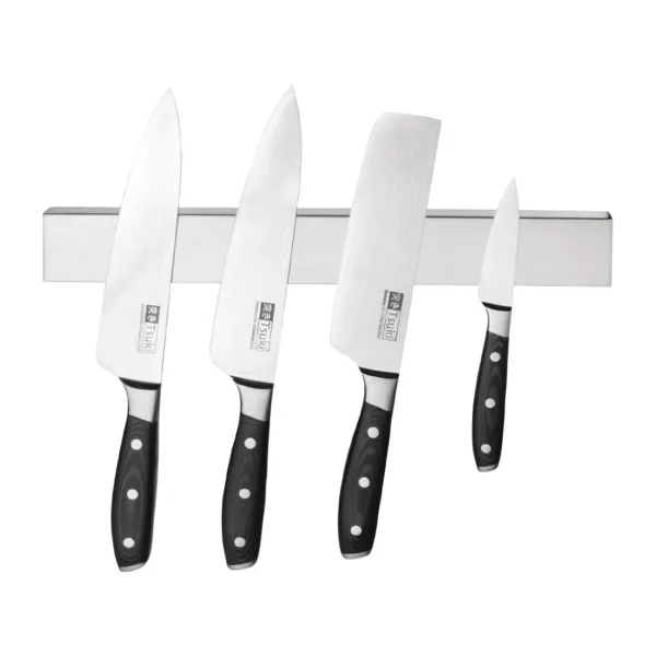 Vogue Stainless Steel Magnetic Knife Rack 300mm