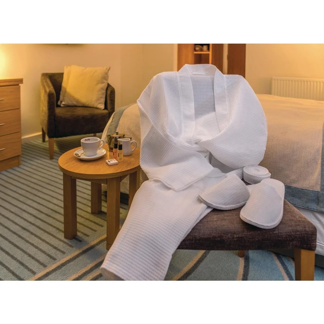 Mitre Essentials Honeycomb Bathrobes - Image 2