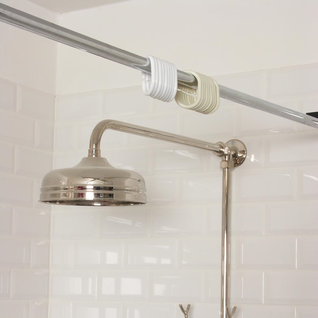 Mitre Essentials May Plastic Shower Curtain Ring