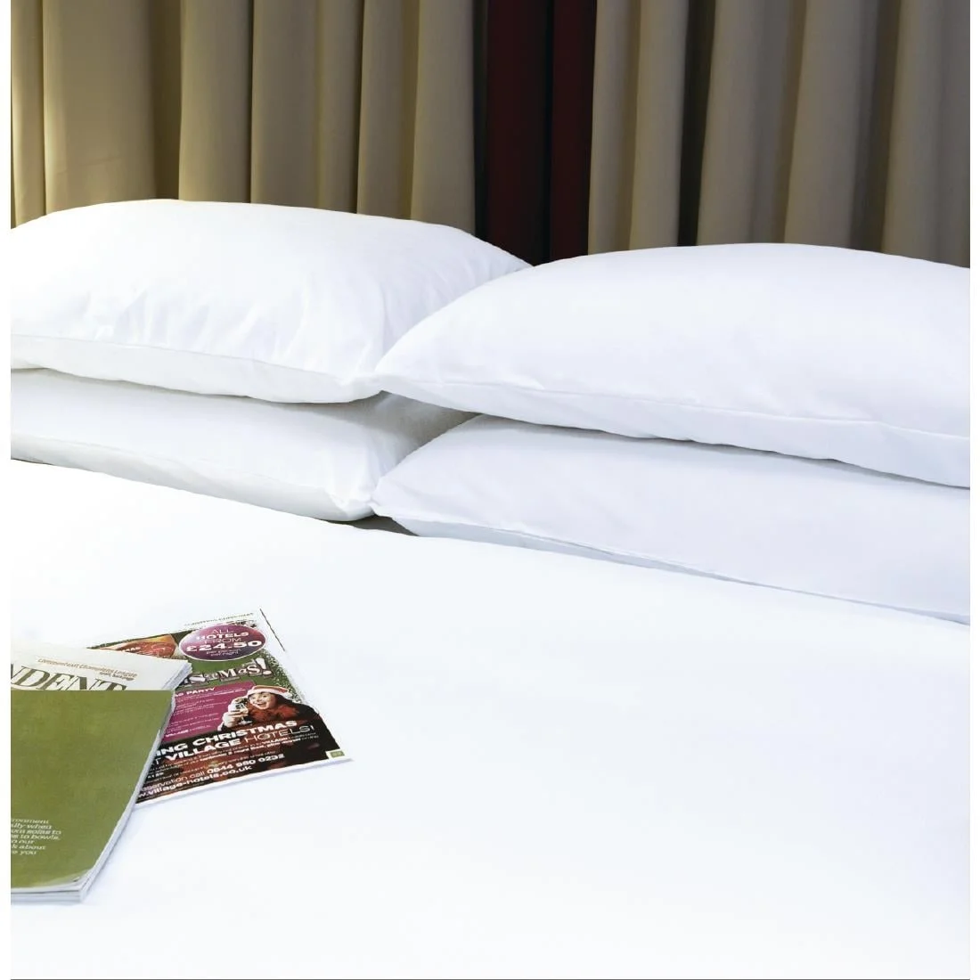Mitre Comfort Percale Duvet Cover White King Size - Image 3