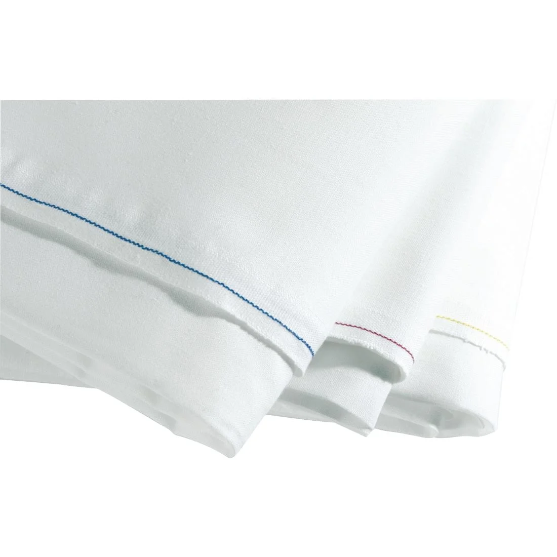 Mitre Essentials Pyramid Flat Sheet White Single - Image 2