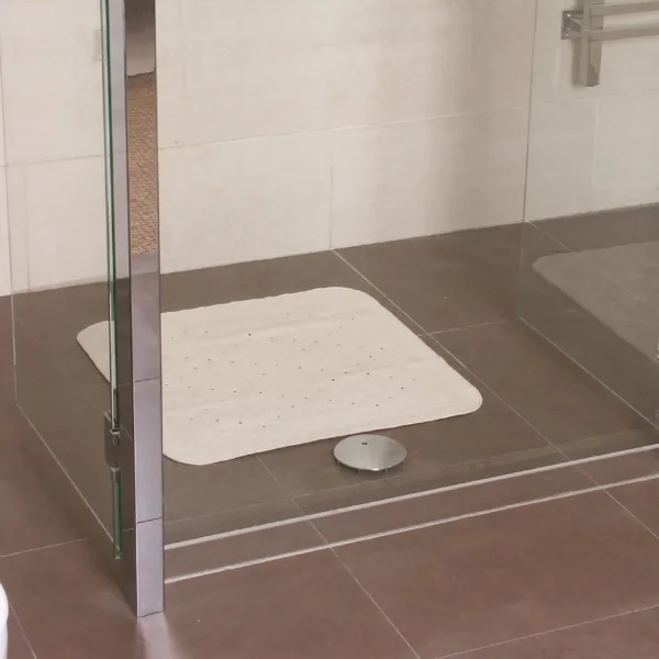 Mitre Essentials Shower Mat with Suckers