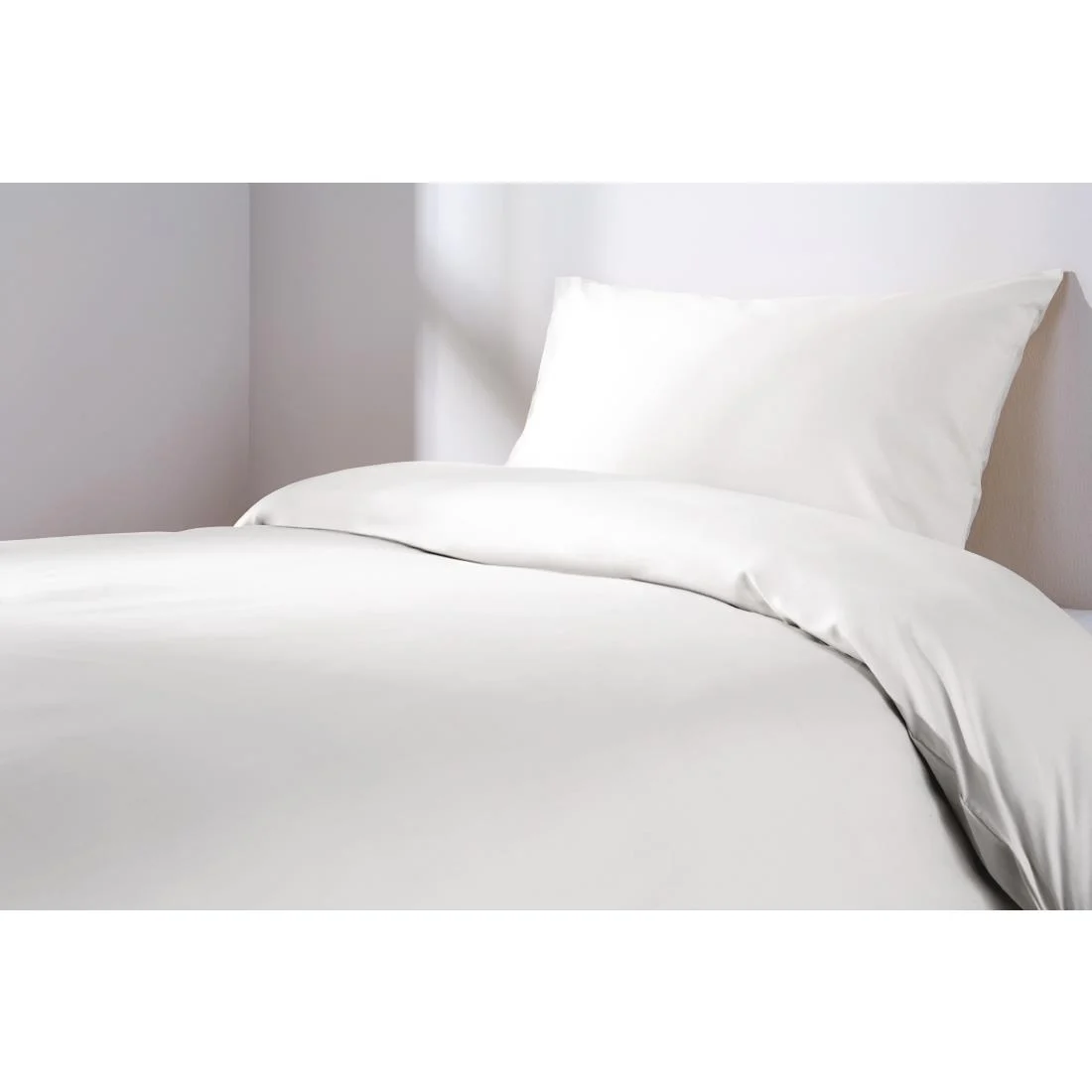 Mitre Essentials Spectrum Flat Sheet White King Size