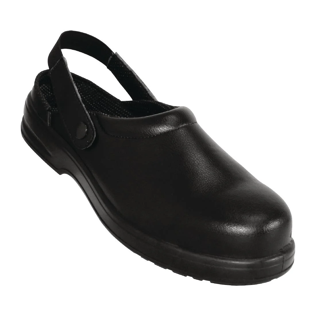 Lites Unisex Safety Clogs Black - Image 2