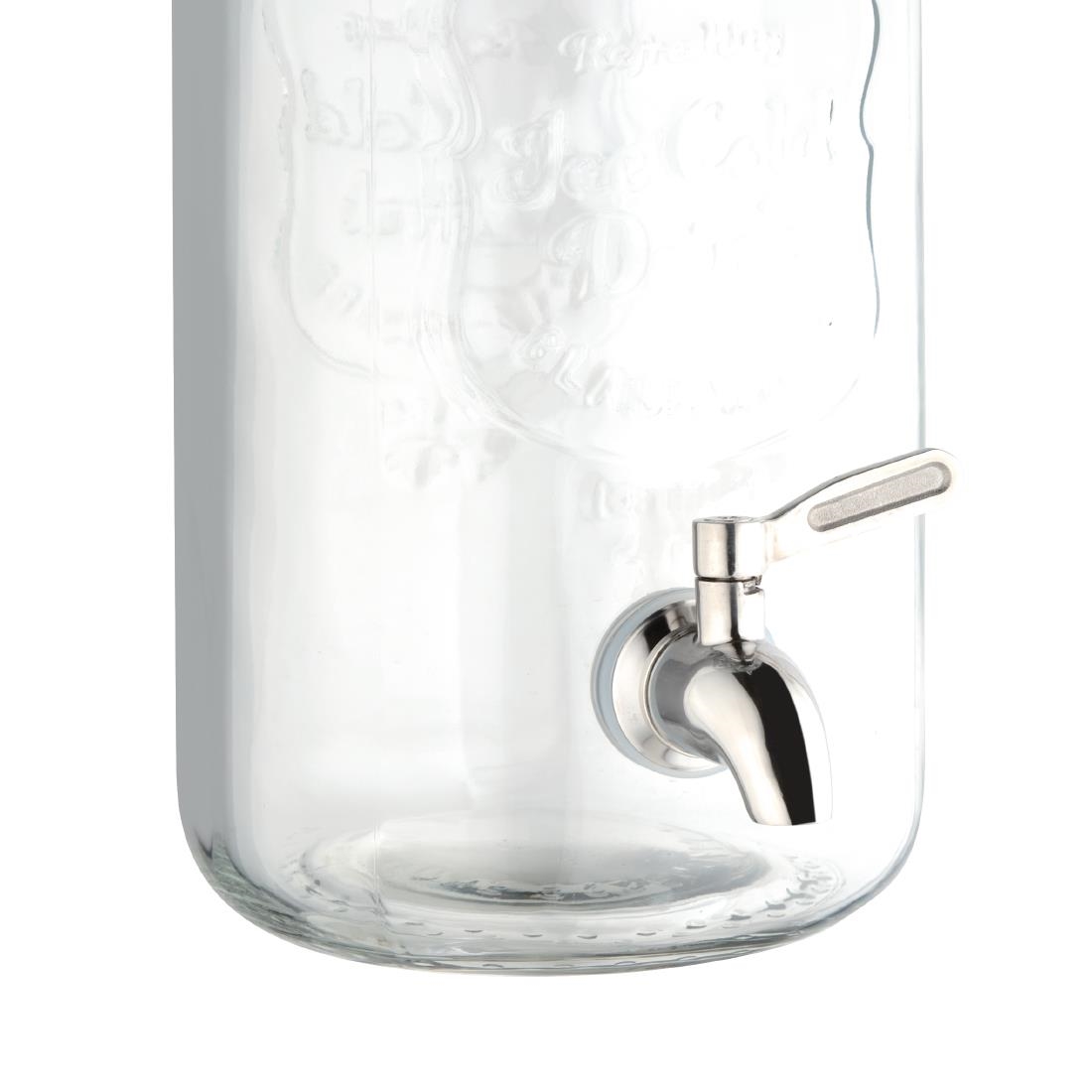 Olympia Clip-Top Drinks Dispenser With Indenting