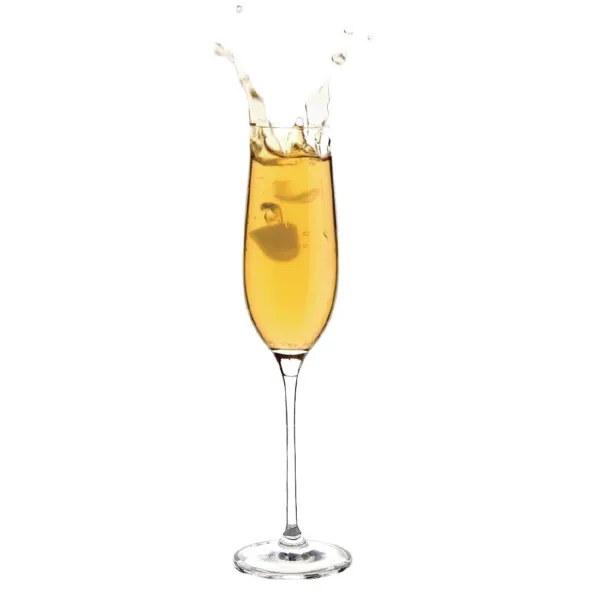 Olympia Claro One Piece Crystal Champagne Flute 260ml