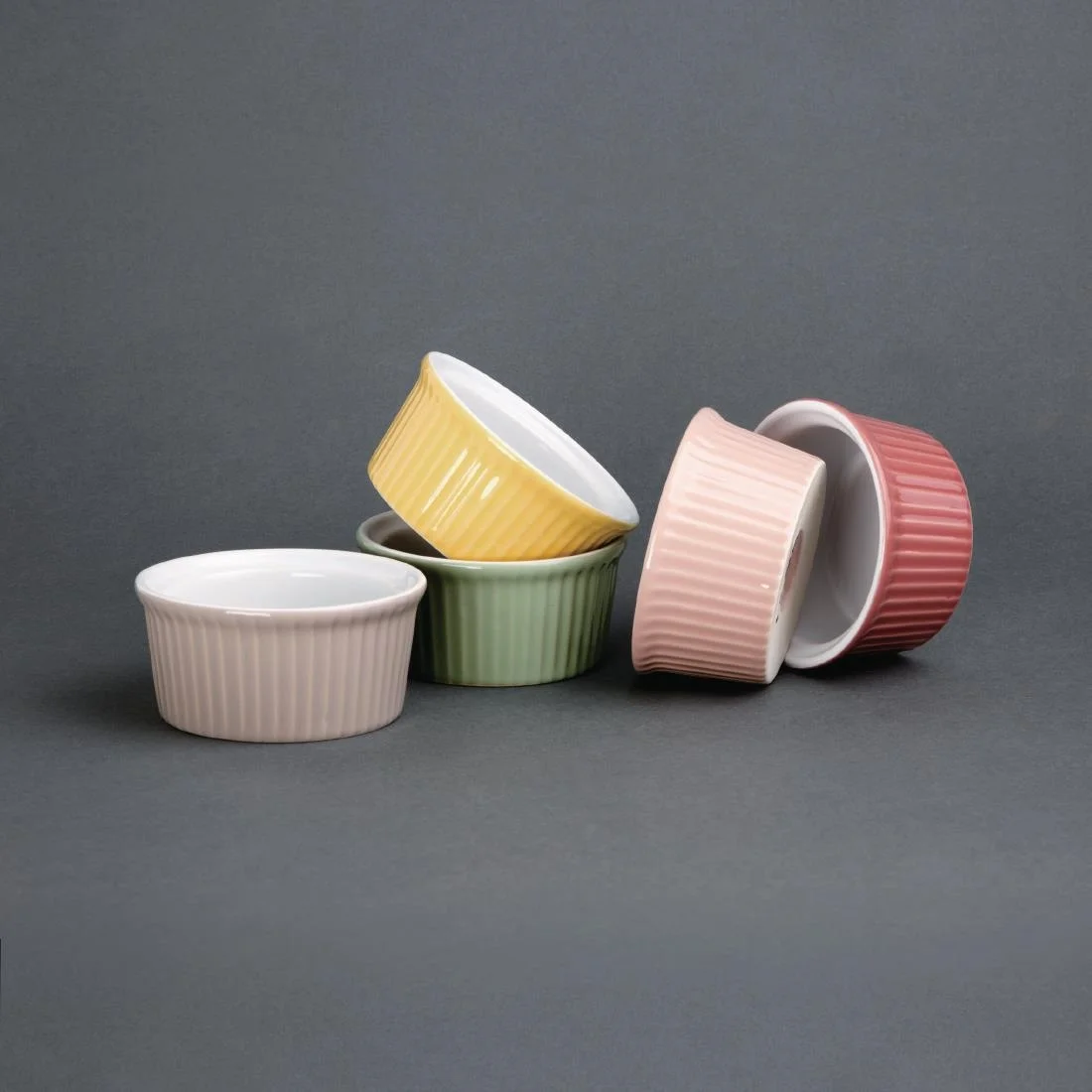 Olympia Pastel Ramekin Grey 70ml - Image 3