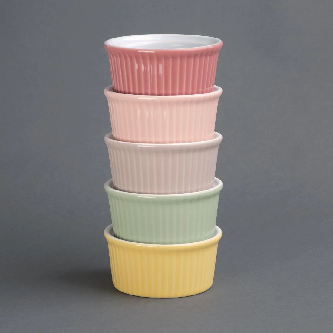 Olympia Pastel Ramekin Grey 145ml - Image 5