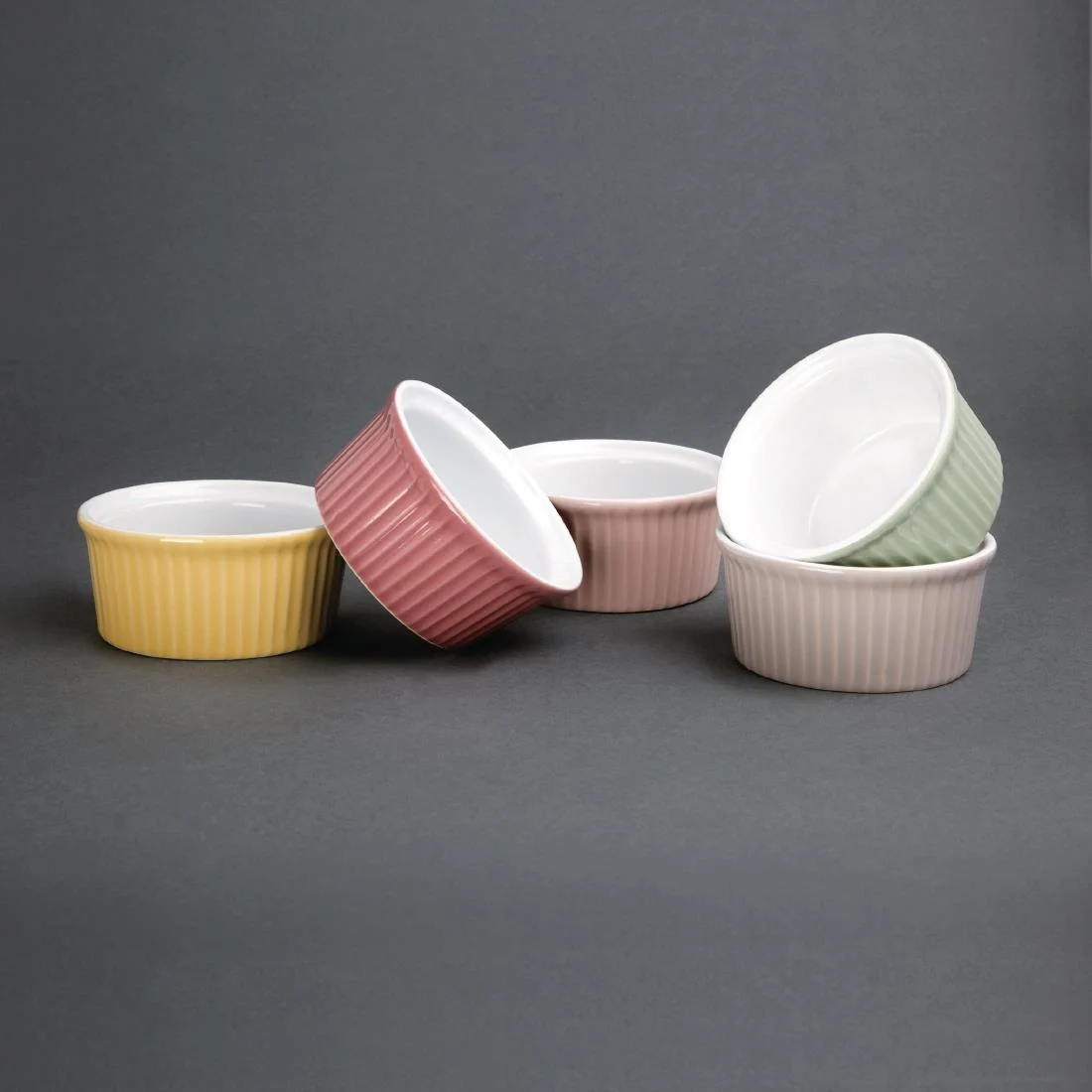 Olympia Pastel Ramekin Grey 145ml - Image 6