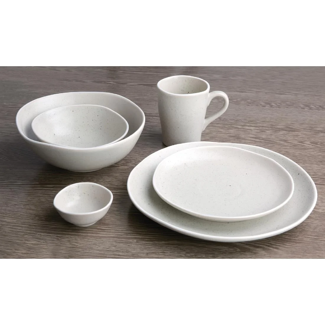 Olympia Chia Plates Sand 205mm (6 Pack) - Image 2