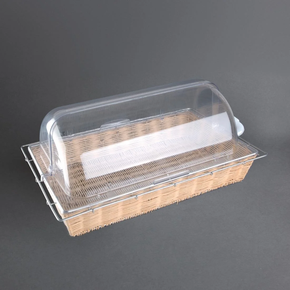 Olympia Polycarbonate Rolltop Cover GN 1/1 - Image 3