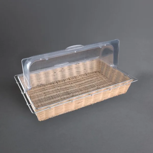 Olympia Polycarbonate Rolltop Cover GN 1/1