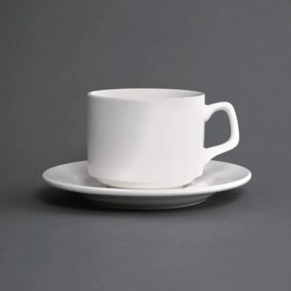 Lumina Fine China Stacking Cup 200ml