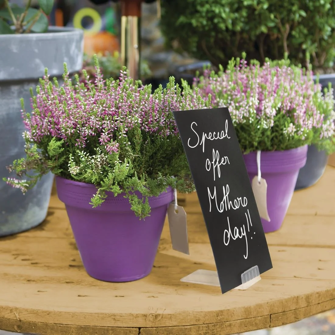 Display Holders for Securit Mini Chalkboard Tags (CL310) - Image 3