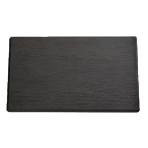APS 1/3GN Slate Melamine Platter
