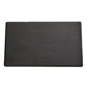 APS 1/4GN Slate Melamine Platter