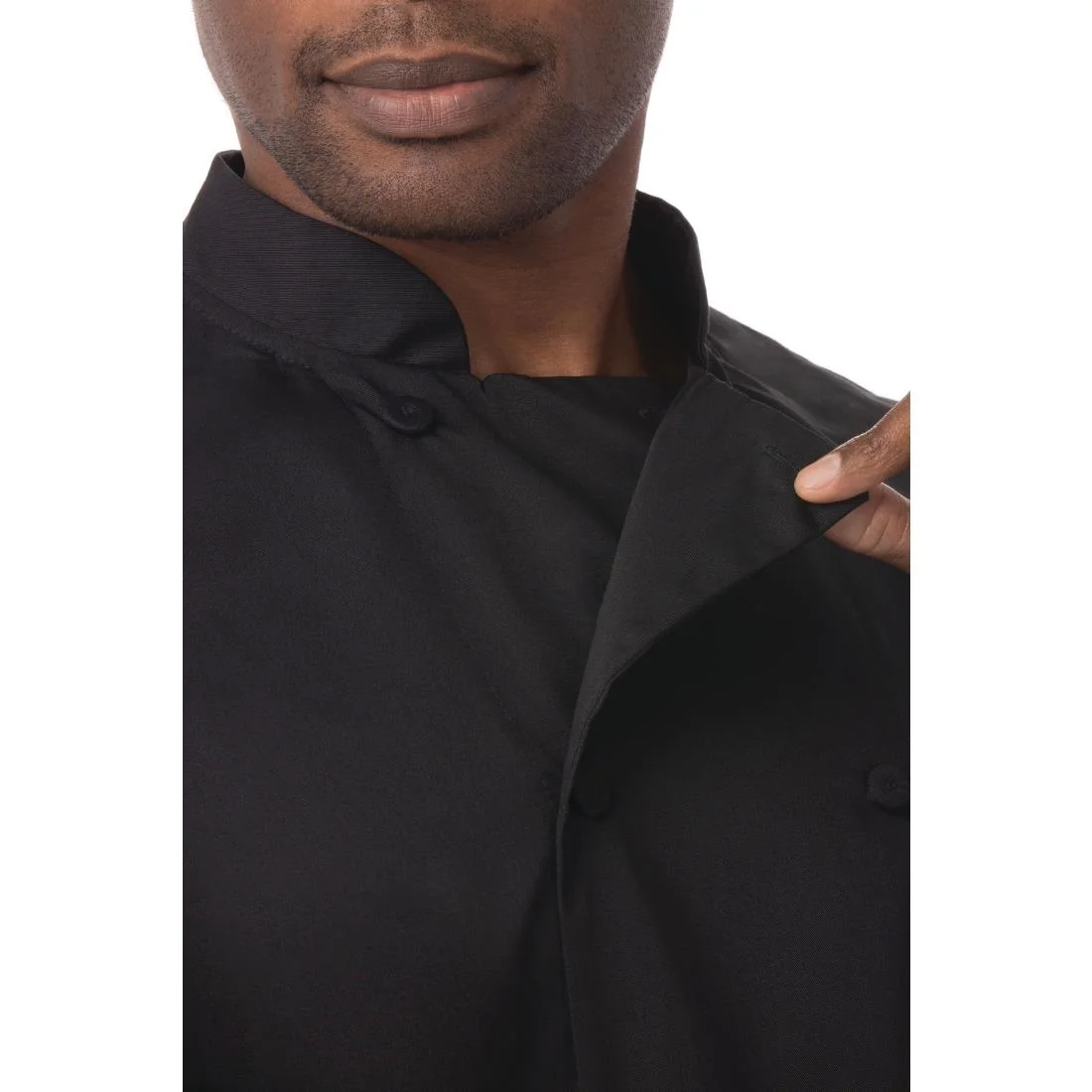 Chef Works Montreal Cool Vent Black Unisex Chefs Jacket - Image 7