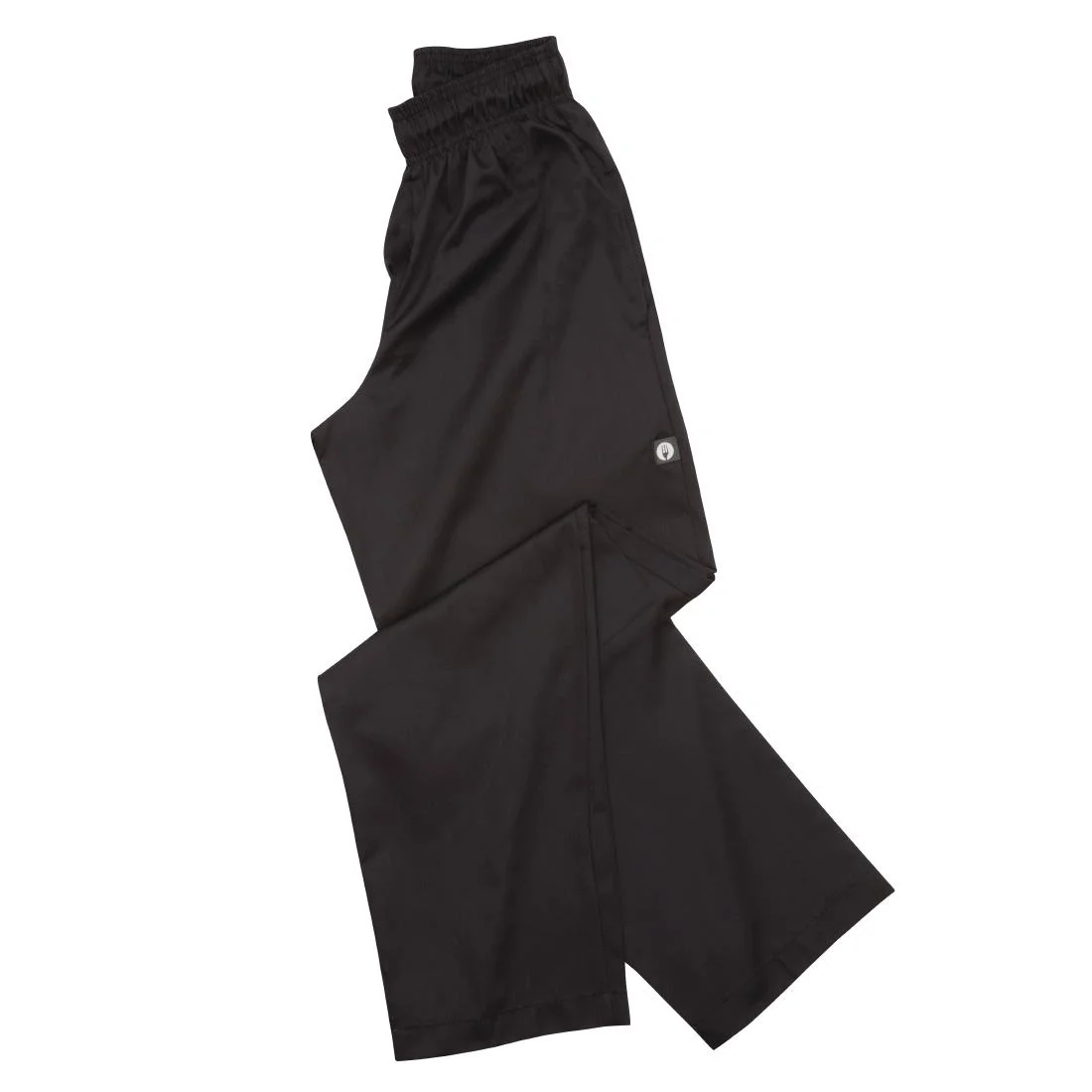 Chef Works Essential Baggy Chefs Trousers Black - Image 3
