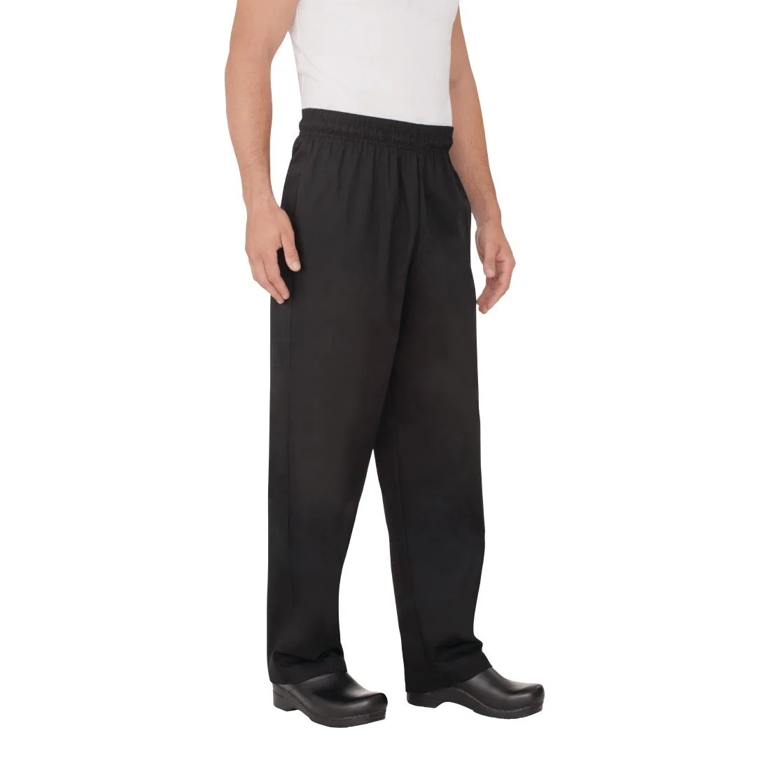 Chef Works Essential Baggy Chefs Trousers Black - Image 4
